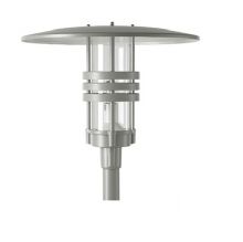 ^visby 566 korona na slup 60mm 70W hse/E27 IP55 al